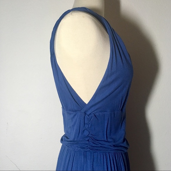 Banana Republic Ash Blue super soft midi dress - Picture 4 of 8